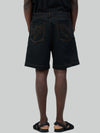 Noir Intemporel denim shorts