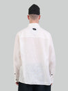 Ivory Frame linen shirt
