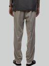 Détail Gris straight wool trackpants