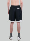 Stitchmark Black Linen Shorts
