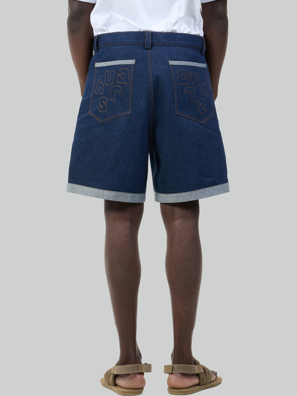 Bleu Renversé denim shorts