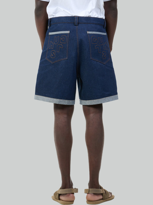 Bleu Renversé denim shorts