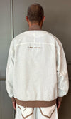 Sandframe Linen Bomber Jacket