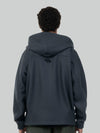 Gris Sombre wool hoodie