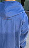 Navyform Zip Wool Hooded Sweatshirt