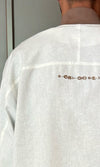 Sandframe Linen Bomber Jacket