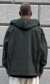 Irish Wool Zip Hooded Sweatshirt