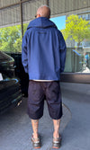 Black Denim Jorts