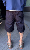 Black Denim Jorts