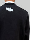 Lune Tissée Noir knitted sweatshirt