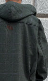 Irish Wool Zip Hooded Sweatshirt