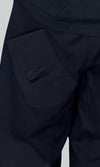Black Volume Denim Pants