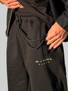 Noir Essentiel cotton sweatpants