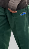 Emerald Relaxed Linen Trousers
