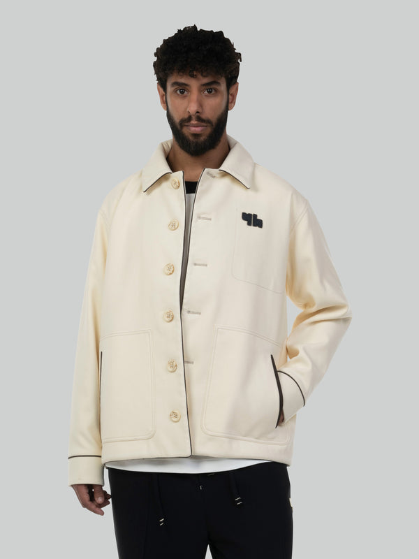 Crème Sombre button jacket