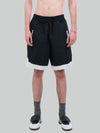 Stitchmark Black Linen Shorts