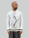 Lune Tissée Écru knitted sweatshirt