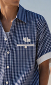 Azure Check Shirt