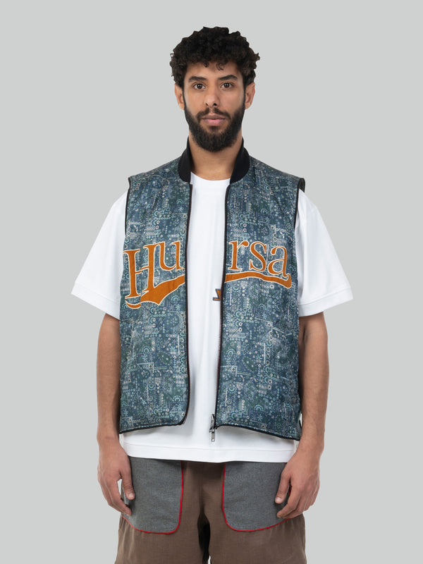 Tribu Moderne double zipped vest