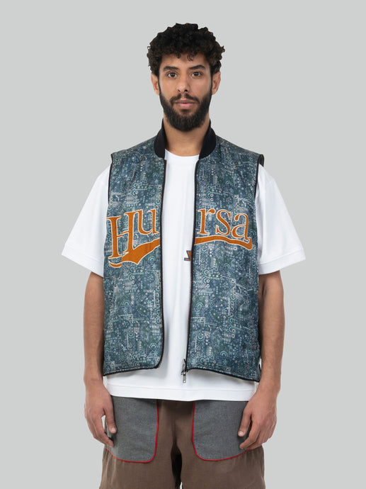 Tribu Moderne double zipped vest