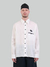 Ivory Frame linen shirt