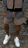 Bouclé Merge Shorts