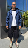 Navyform Zip Wool Hooded Sweatshirt