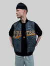 Tribu Moderne double zipped vest 2