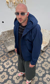 Navyform Zip Wool Hooded Sweatshirt
