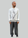 Lune Tissée Écru knitted sweatshirt