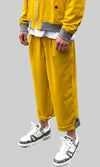 Mustard Linen Hybrid Pants