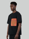 Rouge Souvenir black cotton t-shirt