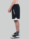 Stitchmark Black Linen Shorts