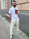 Rouge Souvenir white cotton t-shirt