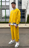 Mustard Linen Hybrid Pants