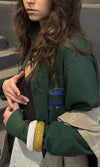 Emerald Contrast Shirt Women