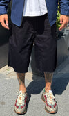 Black Denim Jorts